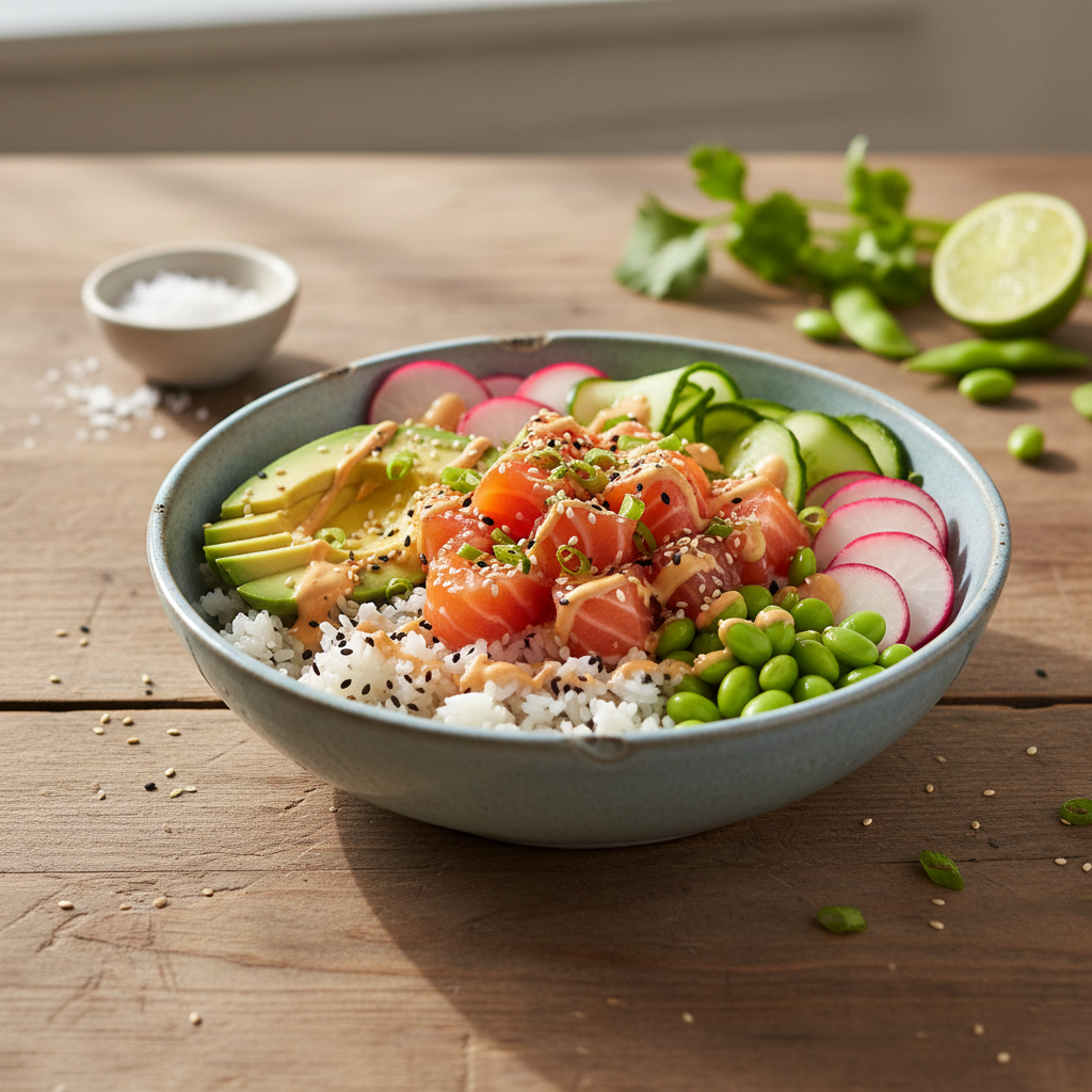 Kiire poke bowl: tervislik retsept vaid 15 minutiga
