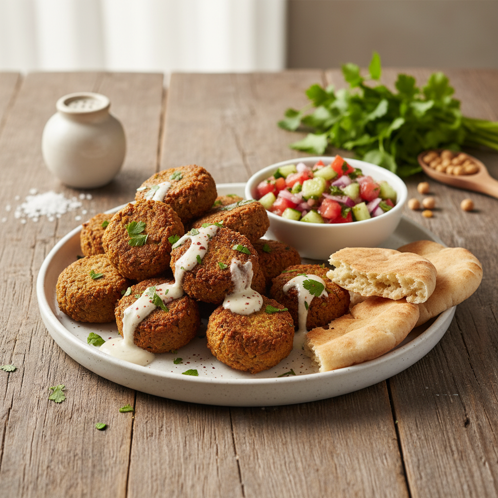 Kodused falafelid: nipp, mis muudab need eriti krõbedaks