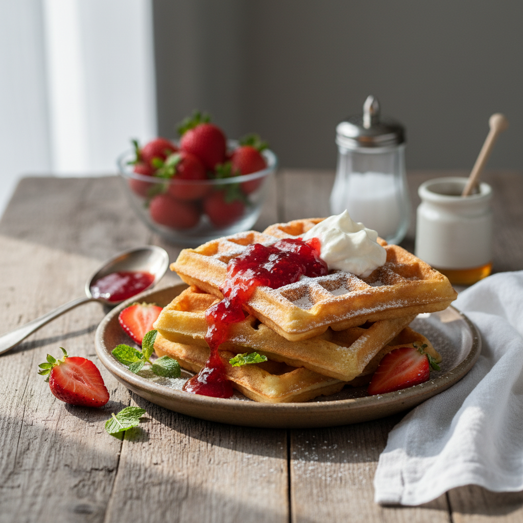 Krõbedad vahvlid: lihtne retsept, mis õnnestub alati