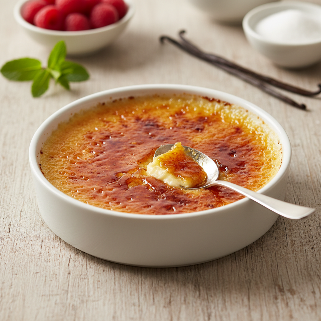 Lollikindel brüleekreemi retsept: õnnestub alati