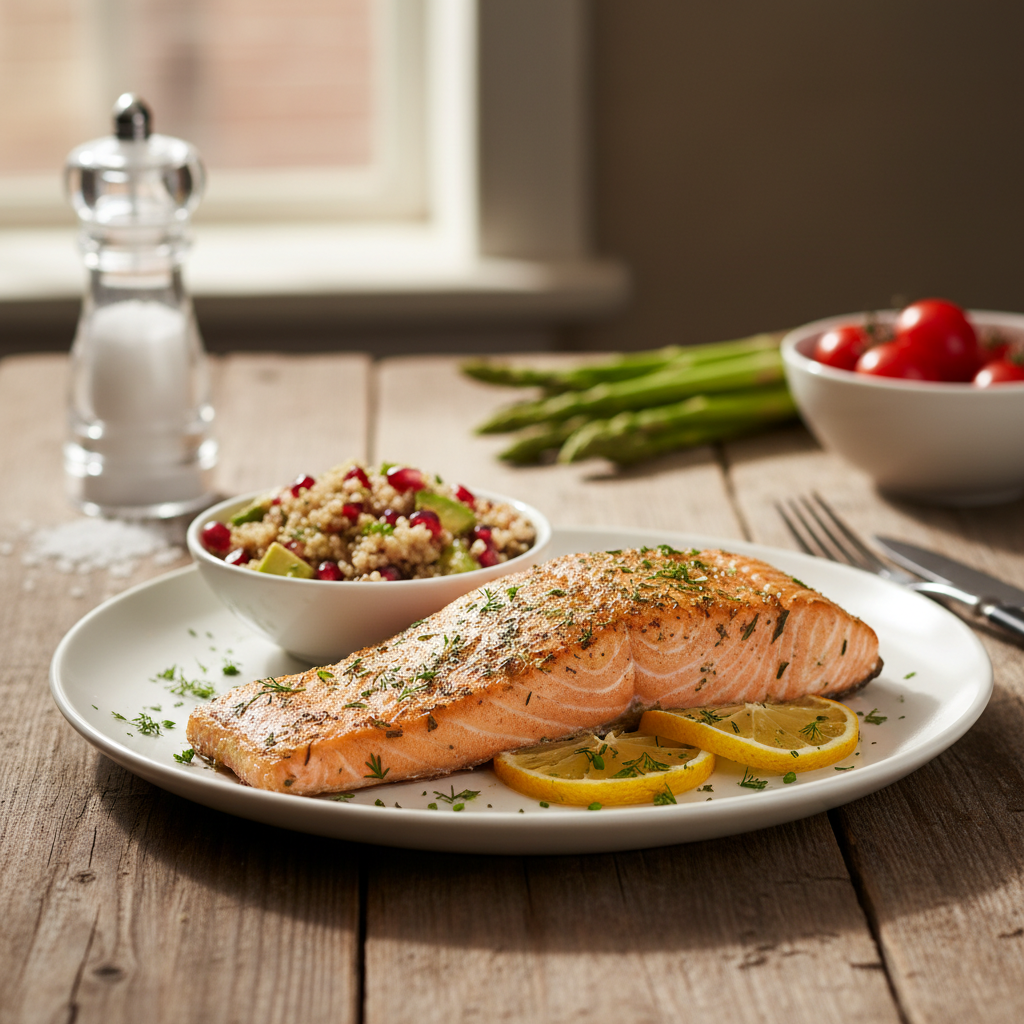 Mahlane ahjulõhe poole tunniga: lihtne ja kiire retsept