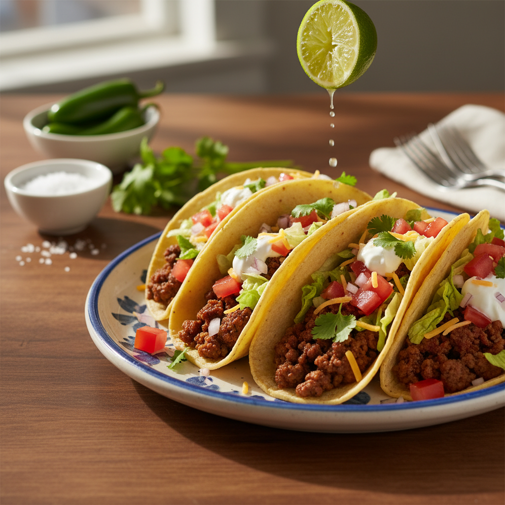 Mahlane taco retsept: kiire õhtusöök, mis viib keele alla