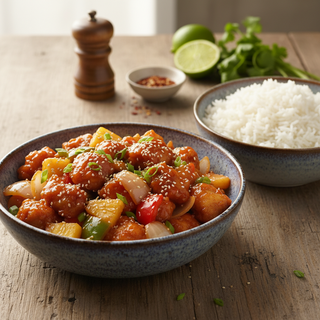 Retsept: Klassikaline magushapu kana nagu restoranis