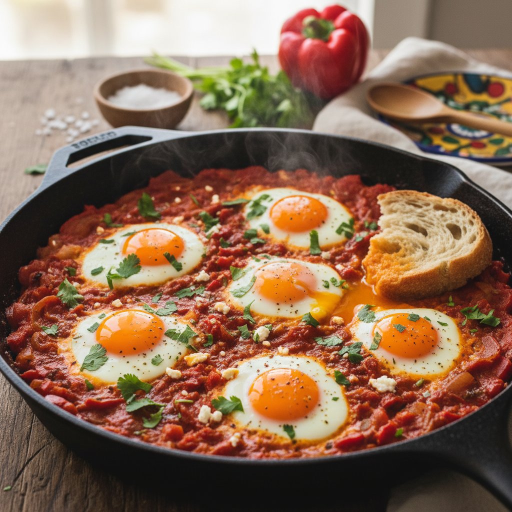 Retsept: Kuidas valmistada kodus täiuslikku shakshukat?