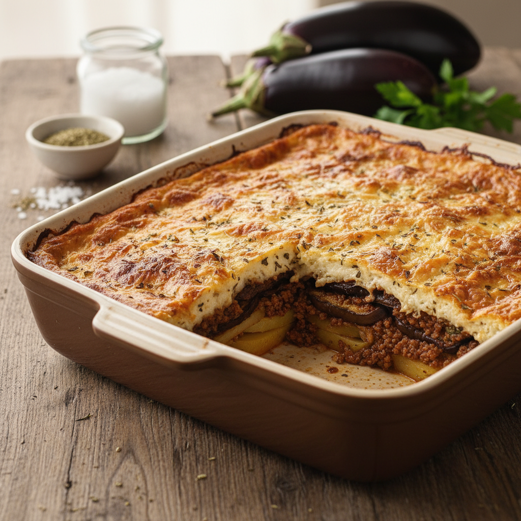 Retsept: Traditsiooniline moussaka, mis viib keele alla