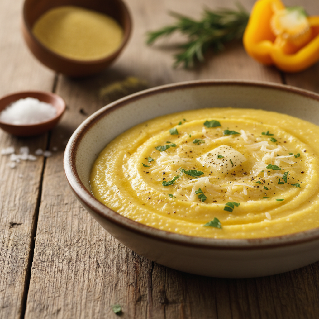 Siidine polenta: suurepärane vaheldus kartulipudrule