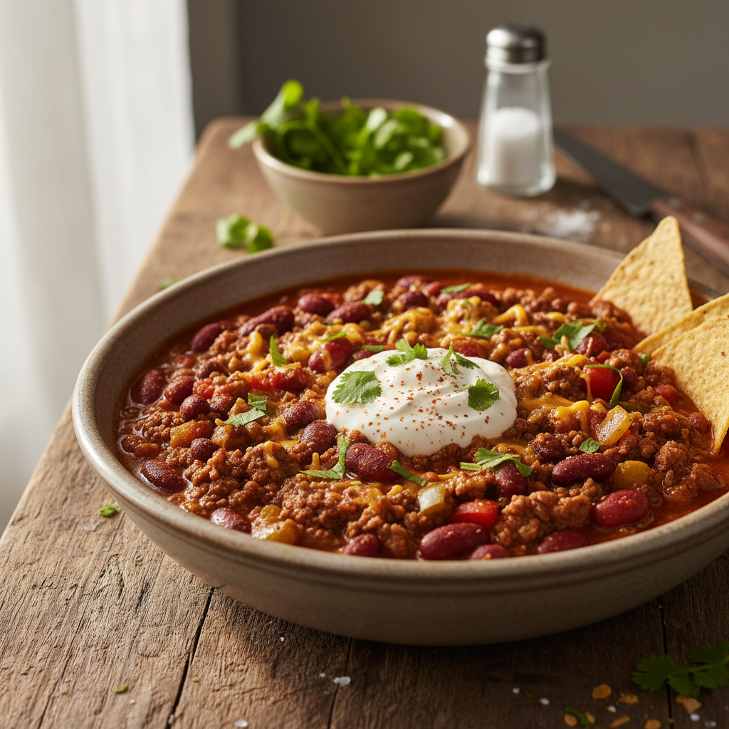 Chili con carne retsept: soojendav ja lihtne perelemmik