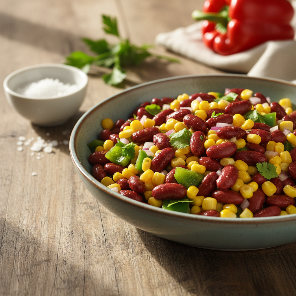 Kiire ja odav: punase oa salat valmib vaid minutitega