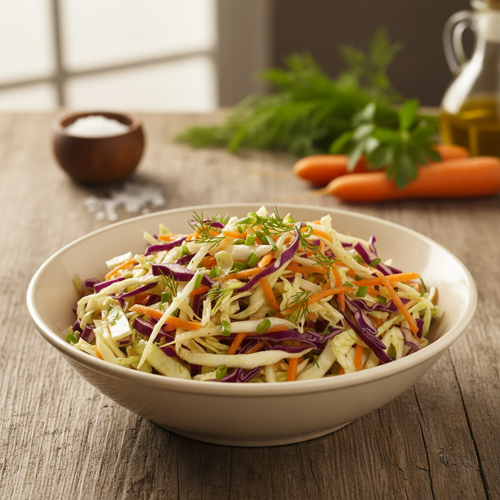 Kiire kapsa-porgandisalat: mahlane amps minutitega