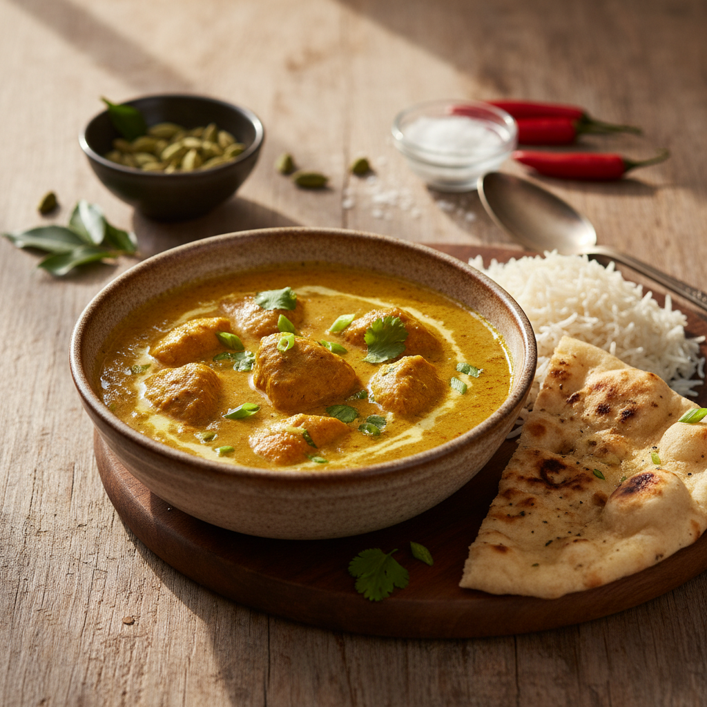 Kiire õhtusöök: kreemine kanakarrikaste 15 minutiga