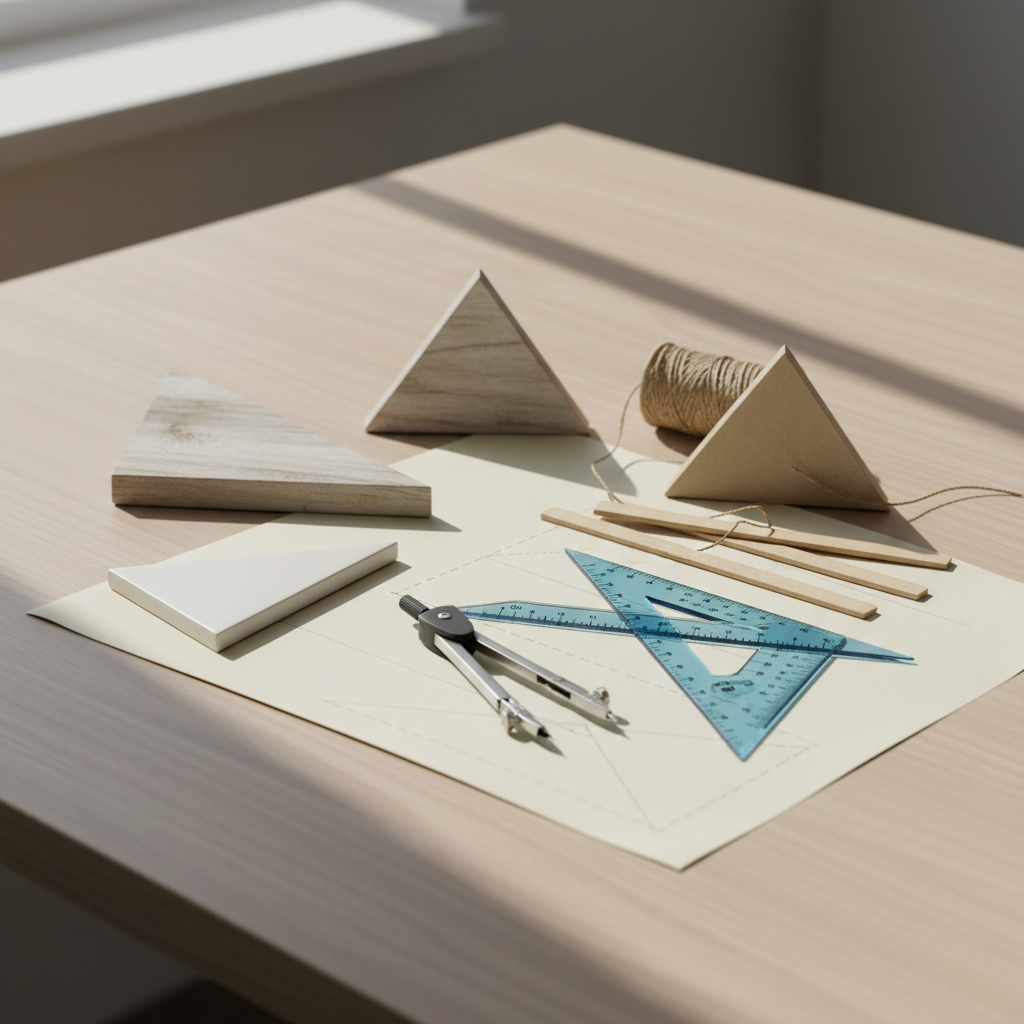 Kolmnurga pindala: kõik vajalikud valemid ja näited