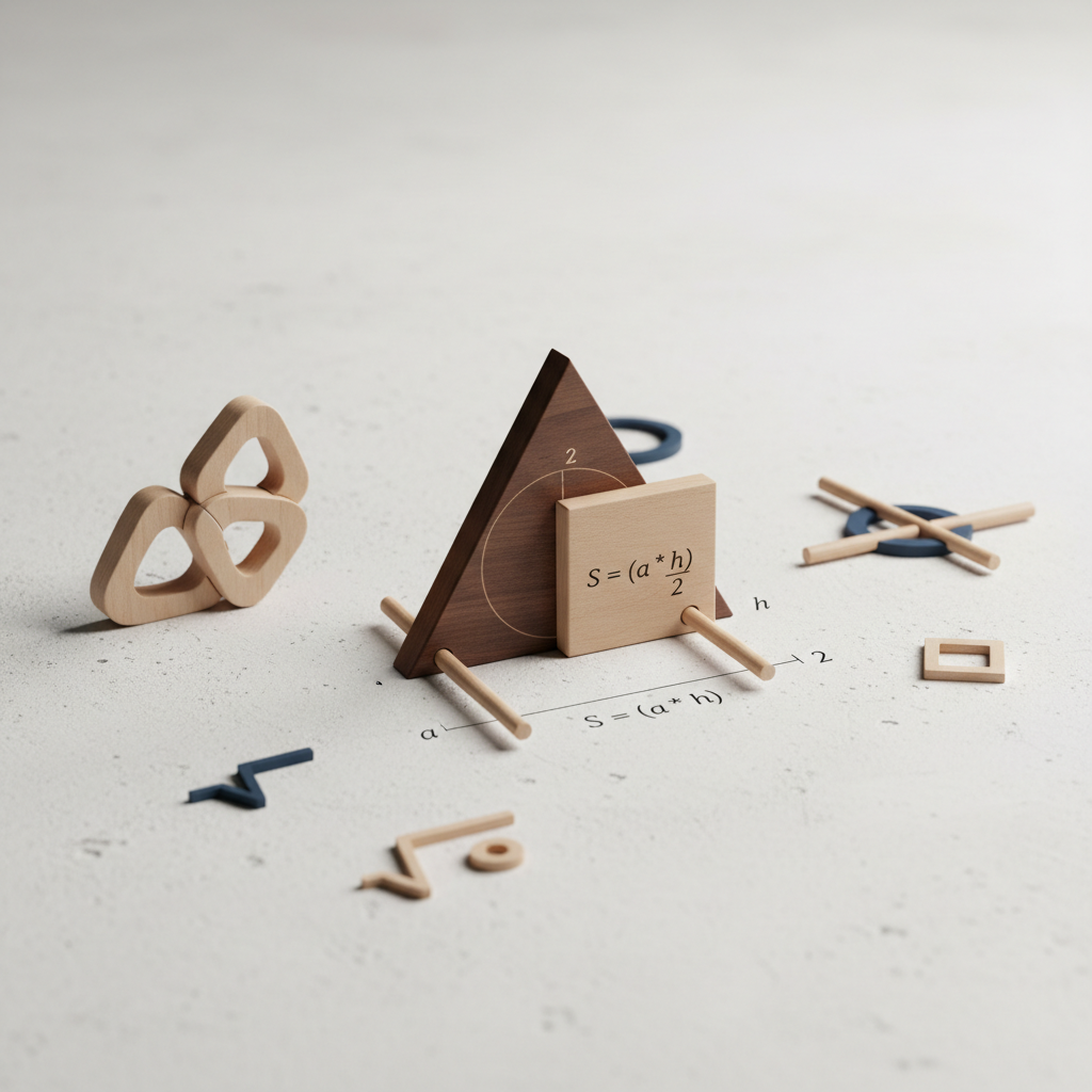 Kolmnurga pindala leidmine: valemid ja näidisülesanded