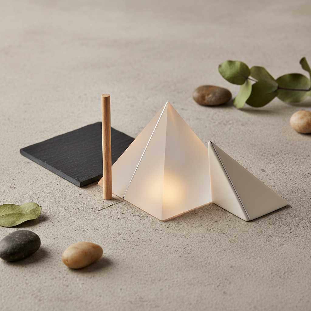 Korrapärane nelinurkne püramiid: Pindala ja ruumala