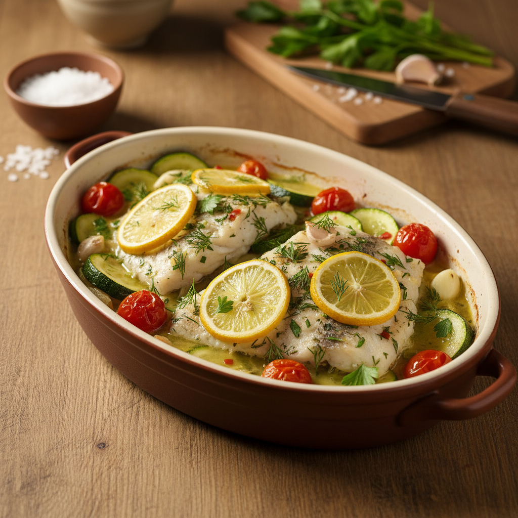 Mahlane valge kala ahjus – tervislik õhtusöök minutitega