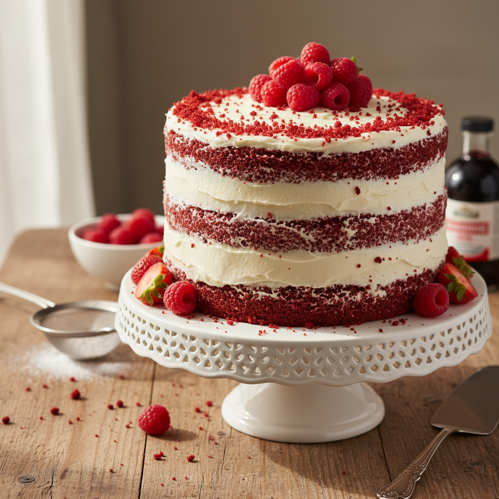 Retsept: mahlane ja efektne Red Velveti kook