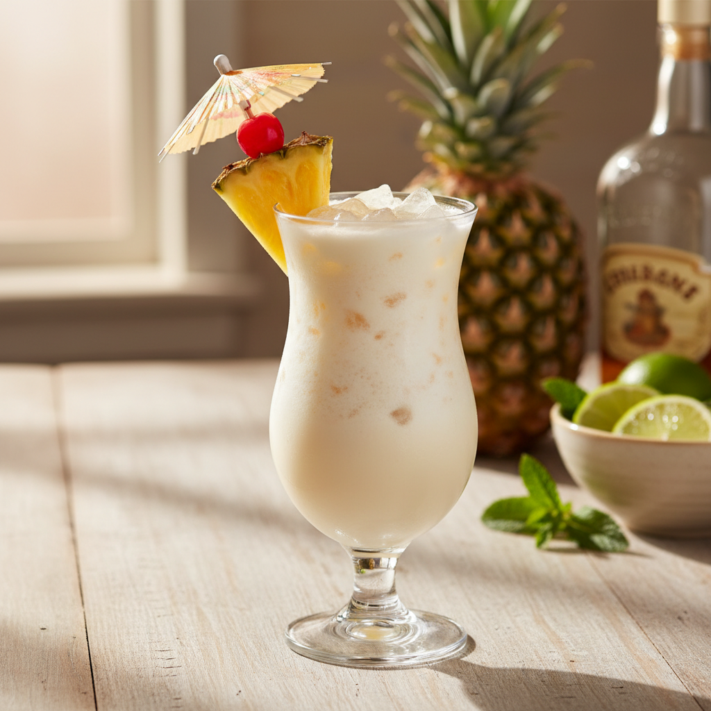 Suvine klassika: parim piña colada retsept kodus tegemiseks