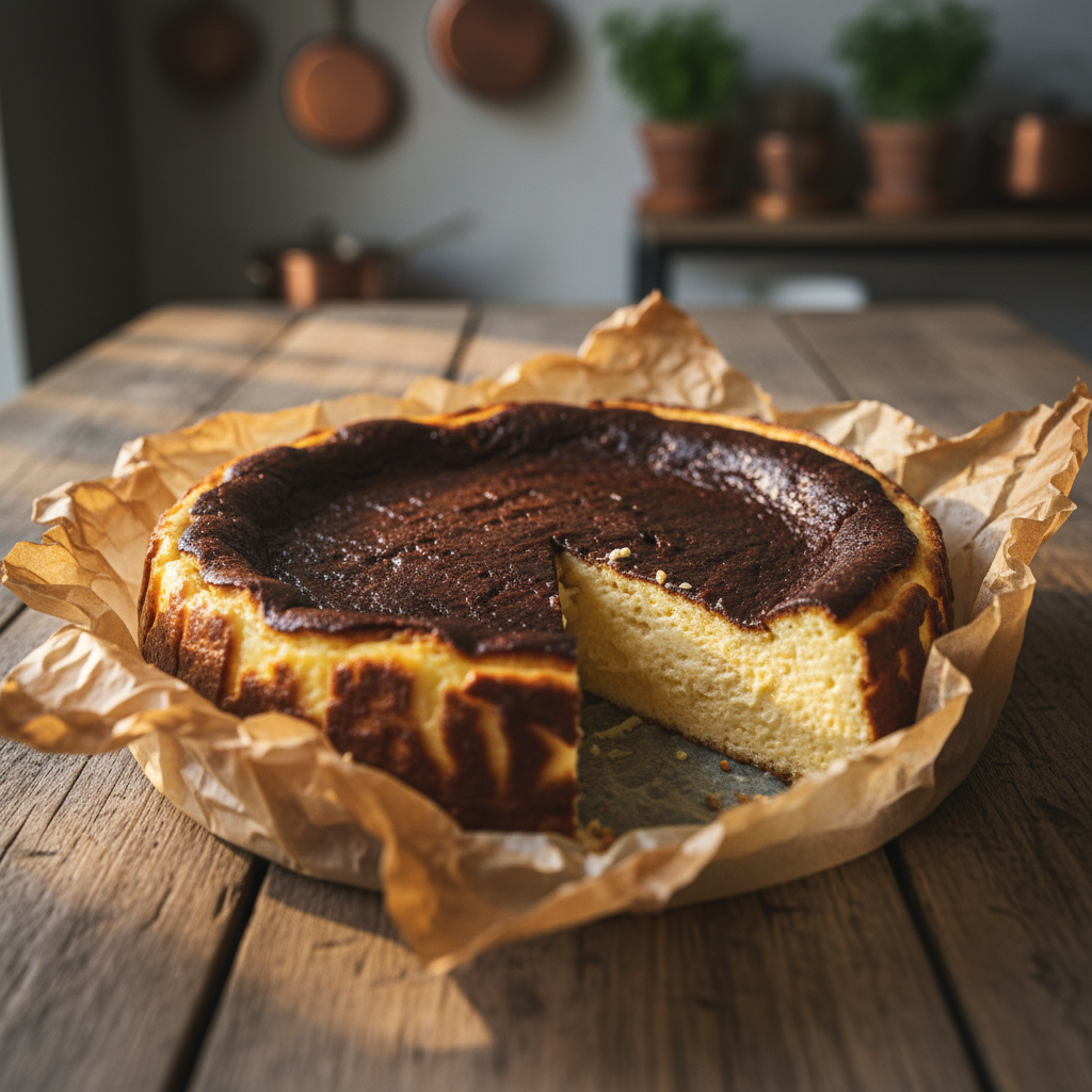 Baski juustukook: lihtne ja maitsev retsept