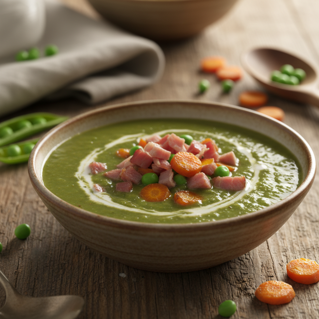 Klassikaline suitsulihaga hernesupp: parim lapsepõlvemaitse