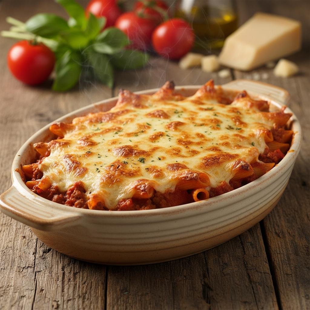 Lihtne ahjupasta hakkliha ja juustuga – kogu pere lemmik