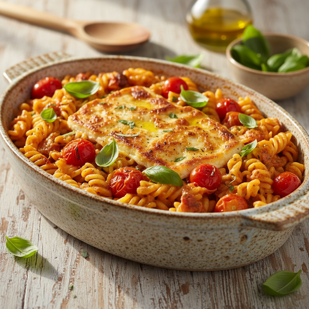 Täiuslik feta-pasta tomatitega: lihtne ja maitsev retsept