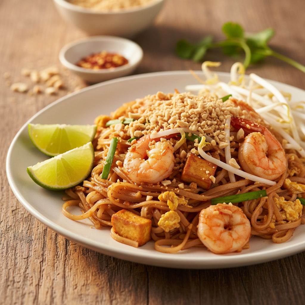 Lihtne ja maitsev Pad Thai: parim retsept koduseks kokkamiseks