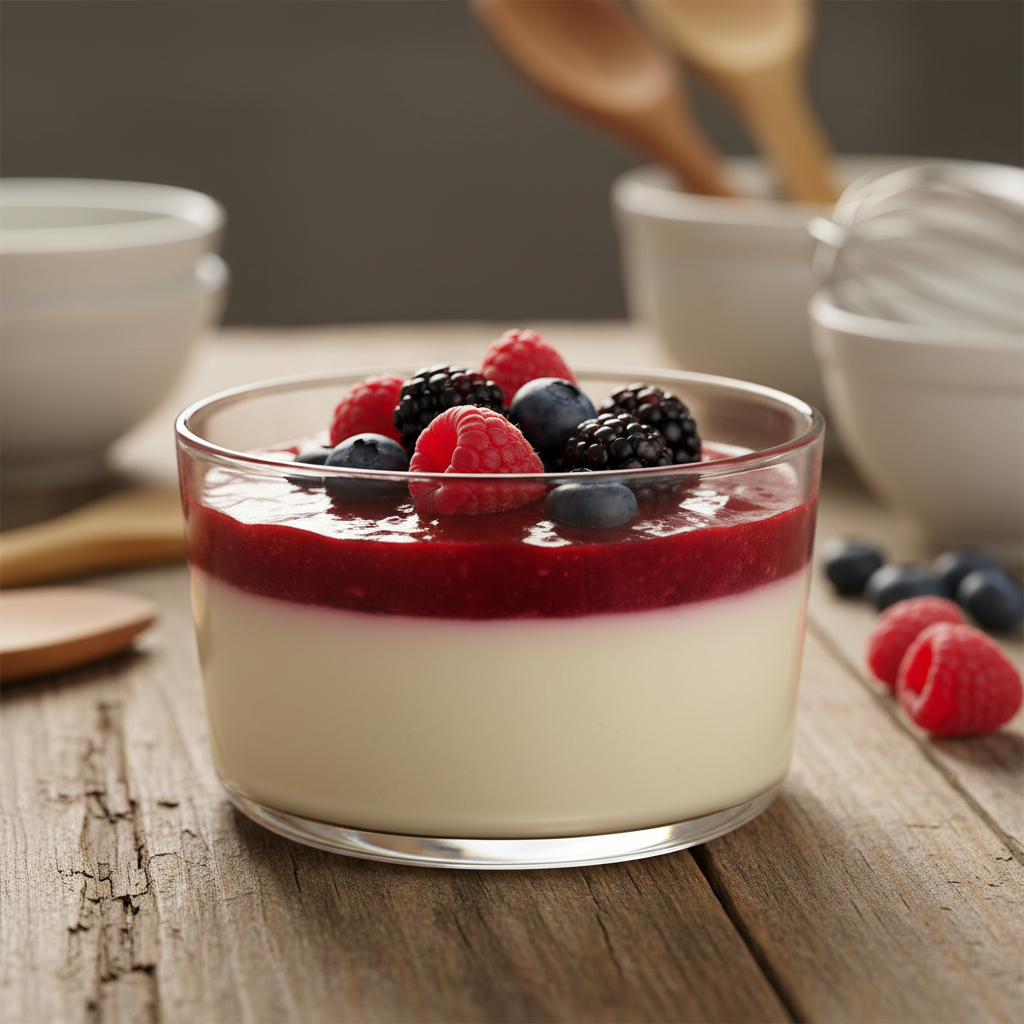 Siidine panna cotta: lihtne retsept, mis õnnestub alati