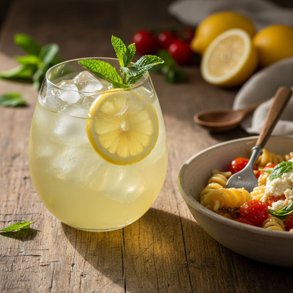 Värskendav limoncello spritzi retsept suveõhtuteks