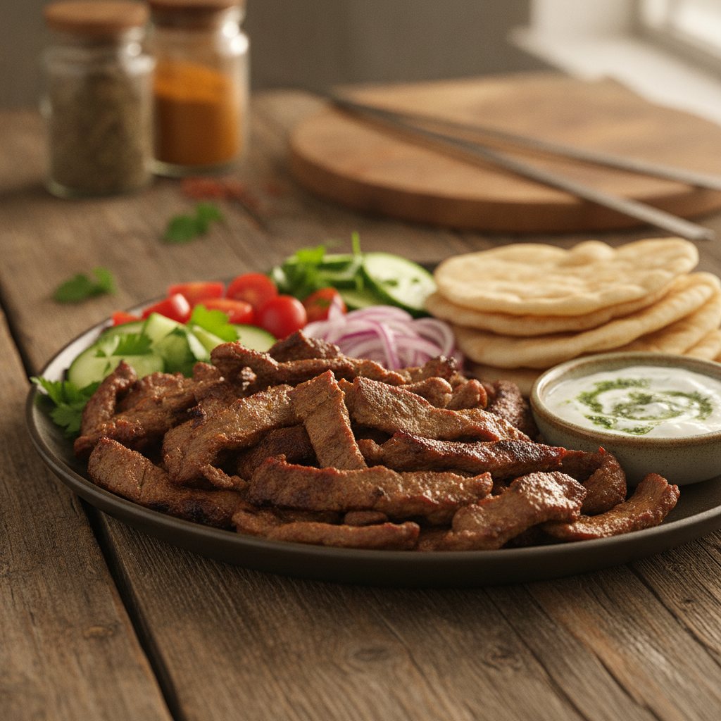 Lihtne ja mahlane kodune kebab: parim retsept