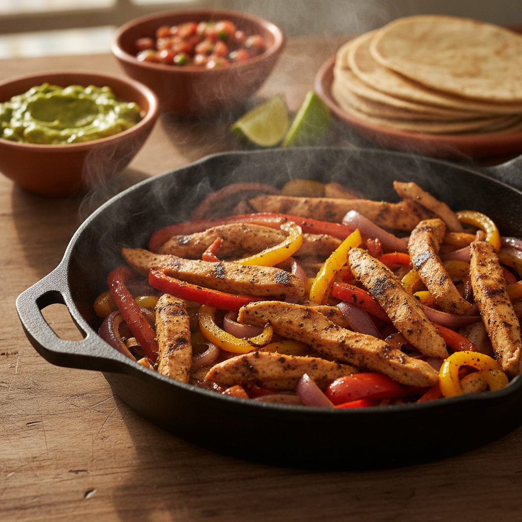 Lihtne ja maitsev fajita-retsept koduseks õhtusöögiks