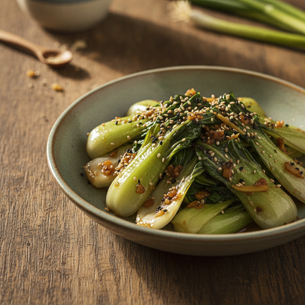 Lihtne ja tervislik pak choi retsept: valmib minutitega