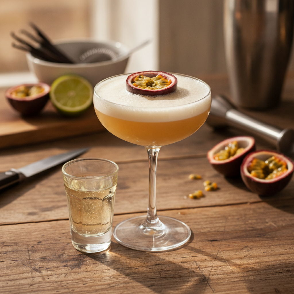Passion martini retsept: niimoodi valmib täiuslik kokteil